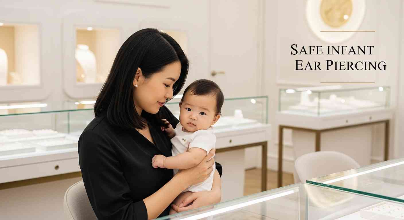 Safe Infant Ear Piercing