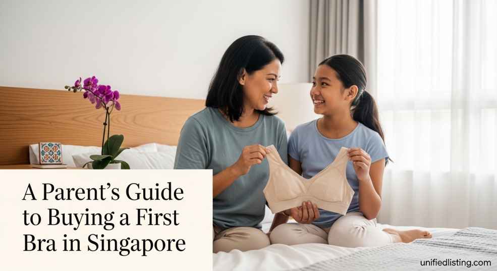 A Parent's Guide to First Bras in Singapore