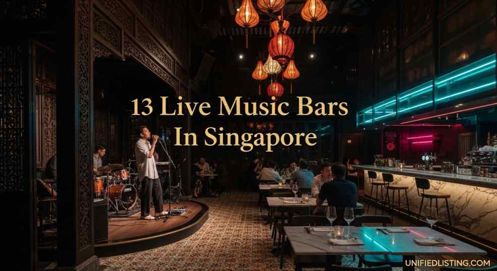Best Live Music Bars in Singapore