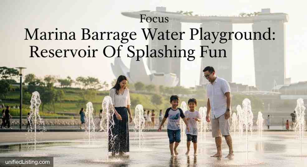 Marina Barrage Water Playground