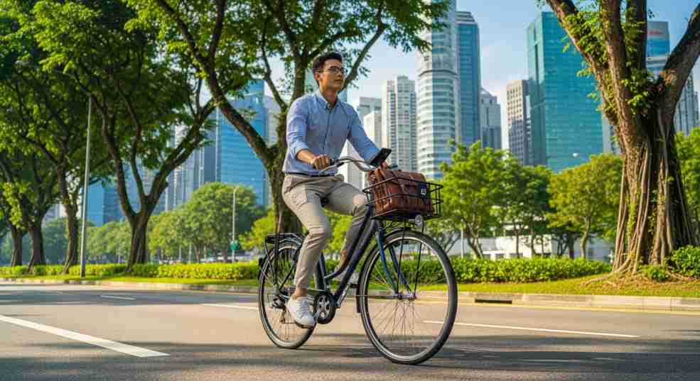The Real Guide to Cycling to Work in Singapore safely