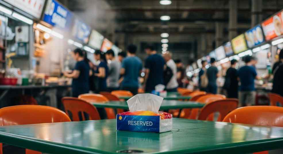 Singapore Hawker Etiquette