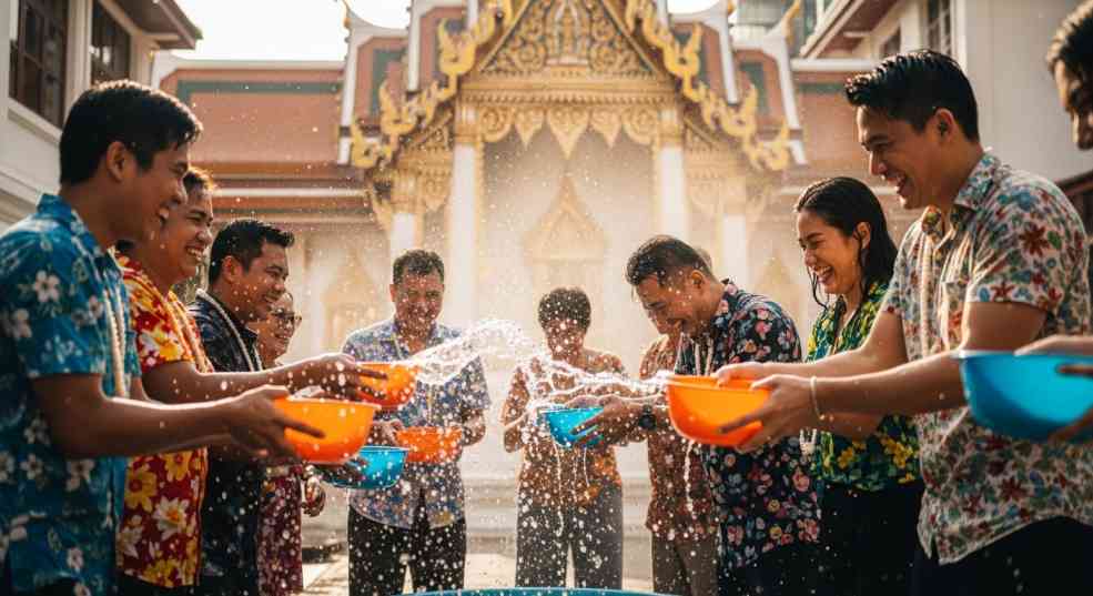 Songkran in the Lion City