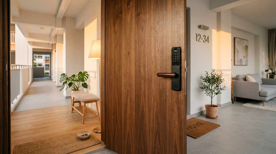 BTO Main Door Guide Safety and Style for New Homeowners