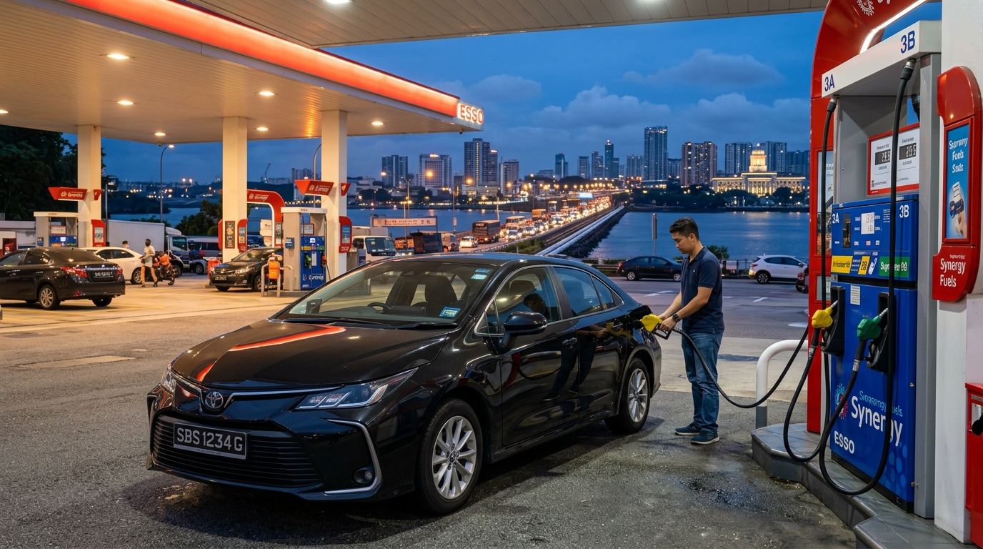 Singapore to Johor Driving Guide Refueling Rules Explained