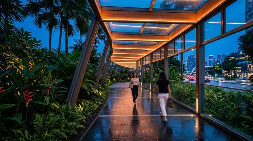 The Secret Design That Makes Singapore the Ultimate Walking City