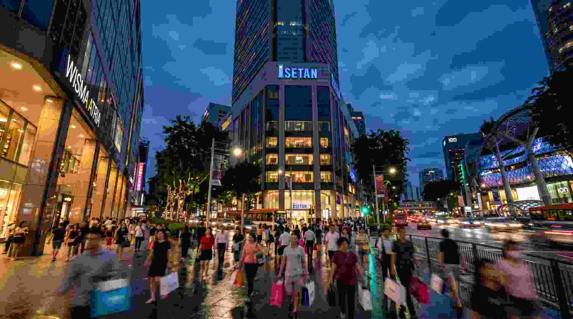 Why We Will Miss the Blue Sign on Orchard Road